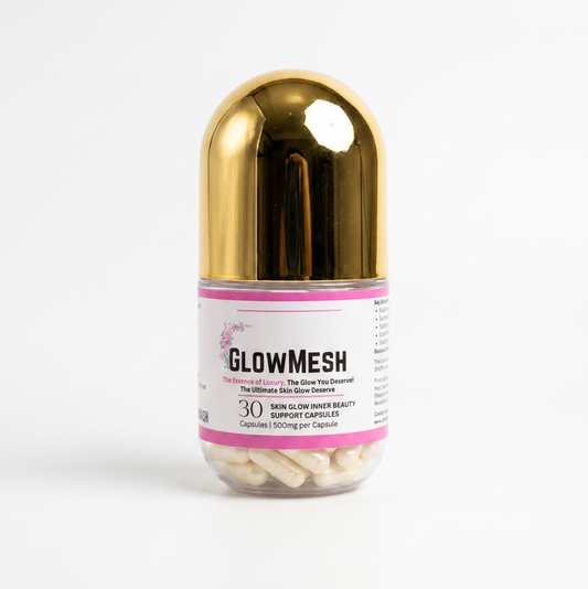 GlowMesh Herbal Supplements for Glowing Skin, Hair & Nails