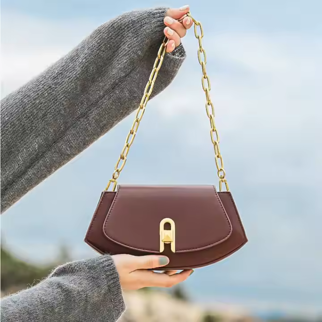 Aphiwe Astrocrat  Handbag - Mocha Brown