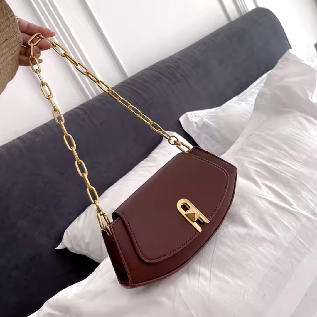 Aphiwe Astrocrat  Handbag - Mocha Brown